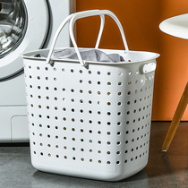 Dirty clothes basket plastic laundry basket bathroom toilet put clothing artifact dirty clothes storage basket home laundry basket