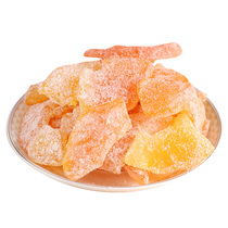 Dried Hami melon 500g 1000g small package Hami melon slices dried fruit dried fruit fruit Xinjiang specialty candied fruit