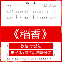 The Rice Spirit D solo Gukite Guijie Teachers version of Guzheng Cu - spectrum mesh electronic shipment