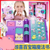 Surprise Magic Book Girl Edition Magic Treasure Box Childrens Toys Girl Child Gifts Stationery Net Red Blind Box