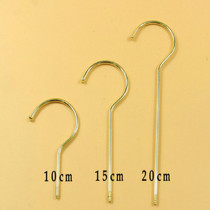 Clothing store hanger adhesive hook long hook gold hook