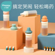 Small Elegant Elephant Feeder Baby Baby Feeding Medicine Feeding Water Silicone Anti-Choking Dropper Syringe Type Squeeze Drinking Medicine Wholesale