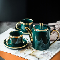Nordic Phnom Penh Ceramics Large resistant coffee maker Bubble Teapot Cold Kettle Home Teapot Coffee Cup Pot Suit