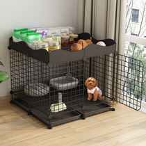 Pet fence Dog isolation door Dog cage Fence iron Small dog Teddy Indoor kennel Household fence dog cage