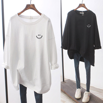 Gestational Maternity 2022 Fall Fashion Style Dress Spring Autumn style Loose Big Code Long Sleeve Blouse T-shirt Woman Jersey Undershirt