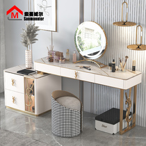 Light luxury YSL dressing table bedroom simple dressing table high-end goddess Net red ins makeup table storage cabinet one