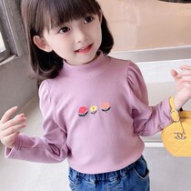 Girls long sleeve T-shirt spring and autumn girl baby cartoon base shirt children autumn children Foreign style autumn coat T tide cool