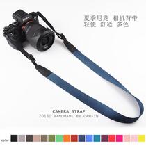 cam-in leather nylon adjustable SLR camera strap micro single shoulder strap Sony Canon Fuji