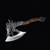 Hand-forged bone chopper Longquan household kitchen knife multi-function killing fish chop fish chop bone knife axe
