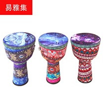 African drum children beginner kindergarten 2 inch 8 inch tambourine adult beginner PVC Instrument