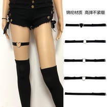 Bad jk accessories socks ring leg ring cute female Japanese black sexy fun leg ring thigh strap decoration