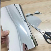 Patch soft mirror can cut high definition mesh red with self-adhesive wall can not be broken and not broken and not rotten diy