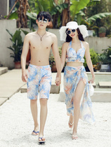 Effenteng couples swimsuit launched 2020 new suit beach seaside belly cover thin sexy fashion