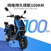  Wuyang electric car New national standard electric bicycle 48v takeaway special lithium battery battery car for long-distance running king