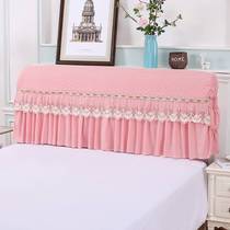 Pure color pop-up fabric with all-bag headboard headliner headliner Backrest Hood Leather Bed Soft Bag Dust Cover Scarves Cover Towels
