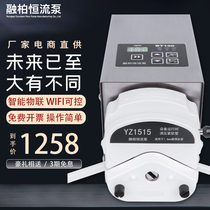 Peristaltic pump pump small laboratory filling large flow filling chemical liquid constant flow pump 570mlmin intelligent