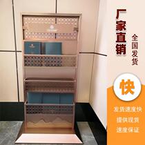 Newspaper shelves display picture books real estate house type map shelves office wear-resistant environmental protection Book magazine shelves