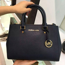 MK Женская сумка США Покупка новой кожаной сумки - убийцы 2020 Двойная молния модная дамская сумка с одним плечом