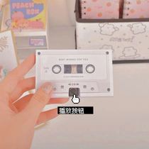  Recording chip Love words Confession Student surprise gift voice tape blessing words Net celebrity recording Greeting card card card