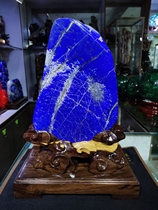 Afghan natural stone lapis lazuli mineral original stone carved ornaments hand-carved Study Office collection viewing
