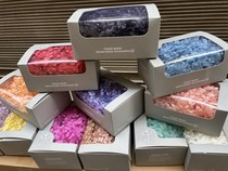 Dried flower eternal flower hydrangea flower head gift set flower art handmade DIY flower material Kunming straight hair