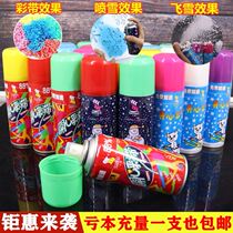 merry christmas christmas snow spray simulation snowflake spray foam snow spray shop atmosphere Festival