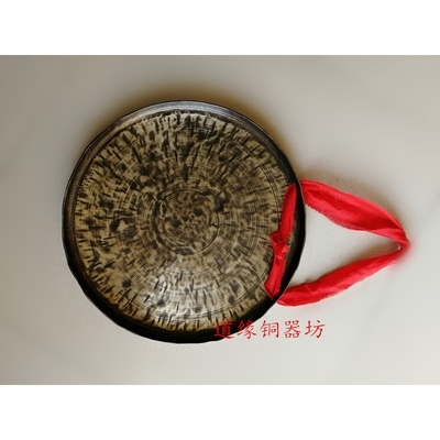 36cm flat bottom short side Gong bronze gong gong big gong open road Gong club Gong copy Gong folk gong drum team special