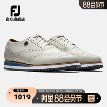 Footjoy Golf shoes Womens Sport Retro stable fashion FJ cushioning golf nail-free casual shoes