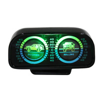 Car self-induction on-board gradient instrument cross-country modification gradiometer angle ruler measurement with luminous universal