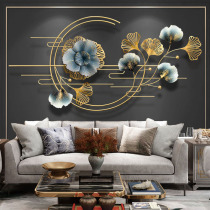 New Chinese light luxury wall hanging living room sofa background wall decoration wall decoration bedroom restaurant creative wall pendant decoration