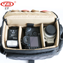 Camera bag d5 oblique span D4s photography bag 1Dx shoulder professional large capacity SLR camera bag movie lens