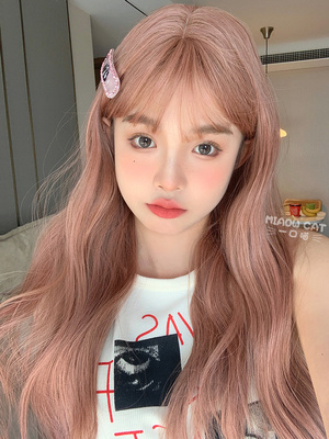 taobao agent A meow wig female net red daily lolita naturally realistic Korean sweet new anchor JK full set