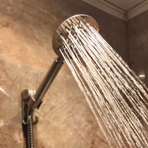 Shower head 304 stainless steel shower head single head pressurized shower shower shower head hose set
