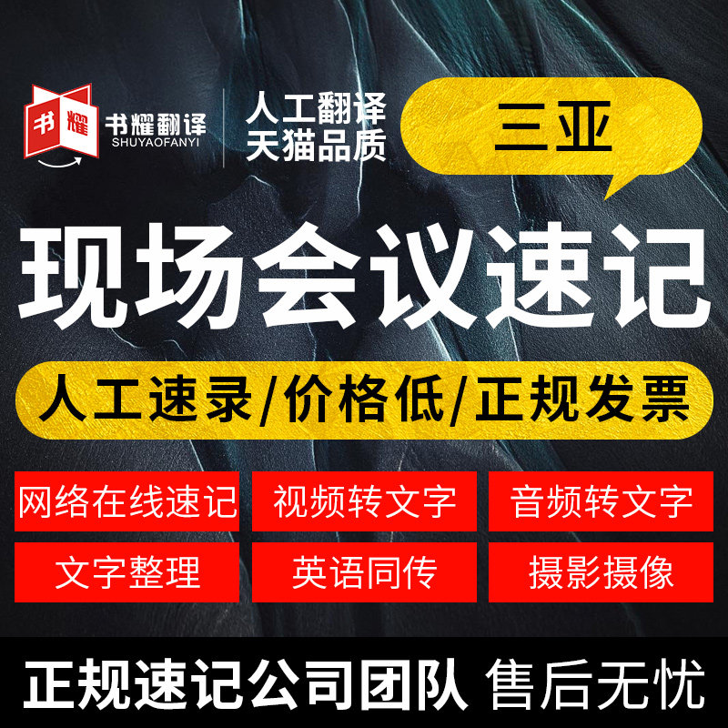 10 years of shorthand experience Sanya live meeting shorthand web text live recording translation live meeting shorthand