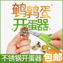 Egg cutting quail egg scissors household stainless steel bird egg bird egg egg open egg cutter convenient egg cutter