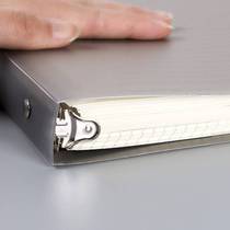 Black and white between simple and transparent living pages could be removed A5 mesh B5 English Creative Notebook notebook