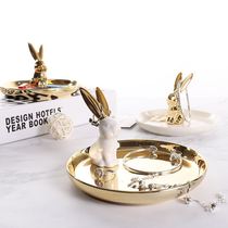 Entry key tray coffee table decoration net celebrity photo area decoration kitchen small clothing store hair salon