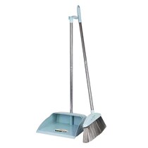 (Encryption set thickened version)Upgrade broom dustpan Bathroom soft brush broom combination household wiper