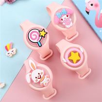 Mosquito Repellent Bracelet children anti-mosquito baby insect repellent stickers baby anti-mosquito buckle outdoor luminous mosquito repellent watch artifact
