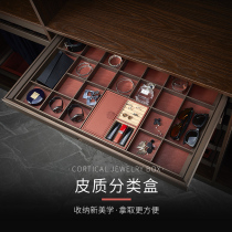 Wardrobe basket built-in lattice pumping dobauge drawer jewelry cabinet storage box cloakroom track mute drawer type