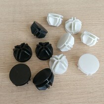  Simple wardrobe plastic buckle interface accessories Connector slot connection fixed assembly storage cabinet door panel parts