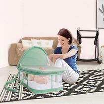 Mobile baby portable basket Newborn car bed middle bed safety basket Out portable car sleeping basket