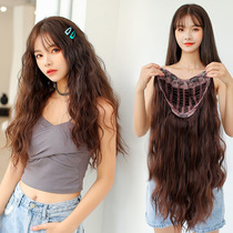 Manufacturer U-type hair wig Wool wig female hair and half-head large waves fluffy natural half-top
