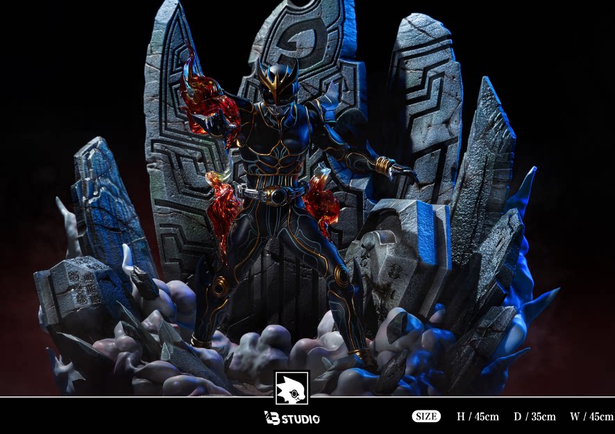 [Resonance GK] LB Studio Kamen Knight Series : Ultimate Empty Illustrated Statue Hand