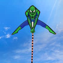 2021 new Spiderman kite cartoon children kite breeze easy fly beginner triangle kite