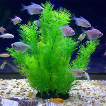 Water plant plastic water plant decorative fake flower fish tank water plant Aquarium landscaping fake variety of decorative simulation water plant