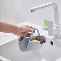 (Wo bean) Kitchen Utensils Pool Containing Supplies Hang Basket Drain Water Rack Sink Single Double Drain Hanging Bags Wholesale