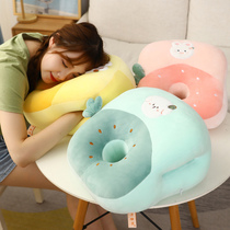 Cartoon nap pillow office nap artifact student lying pillow super soft table sleeping pillow girl sleeping pillow summer