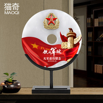 Veterans souvenirs for comrades-in-arms veterans photos customized practical creative gifts commemorative gifts