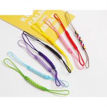 Braided double-headed lanyard mobile phone rope hand drop machine chain hanging 309 rope diy decorative rope machine hanging accessories red black hand